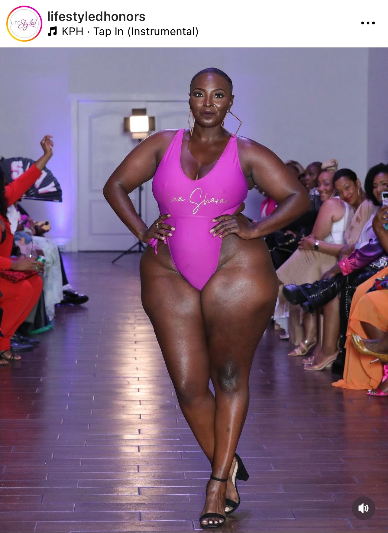 Nina Sharae | Purple | Monokini | One Piece | Swimsuit | Plus-size Women's