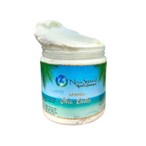 Nina Sharae |Handcrafted Whipped Shea Body Butter | Deep Hydration for Dry & Normal Skin | Scented &  Non-Scented