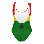 Nina Sharae Swimwear | Ghana Freedom & Justice One-Piece Swimsuit | Detty December