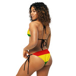 Nina Sharae Swimwear | Ghana One Star Recycled String Bikini | Detty December