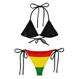 Nina Sharae Swimwear | Ghana One Star Recycled String Bikini | Detty December