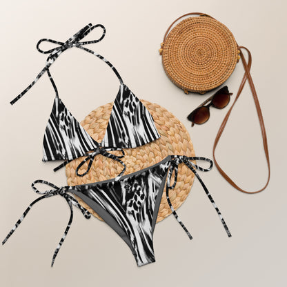 Nina Sharae Swimwear | Zebra Leopard Bikini Set | Plus Size