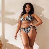 Nina Sharae Swimwear | Zebra Leopard Bikini Set | Plus Size