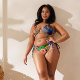 Nina Sharae Swimwear | Wild Tribal Print Flower Bikini - Plus Size