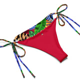 Nina Sharae Swimwear | Wild Tribal Print Flower Bikini - Plus Size