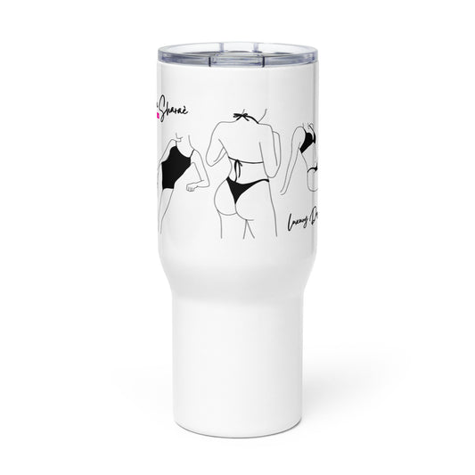 Nina Sharae Bikini Stanley Travel mug with a handle