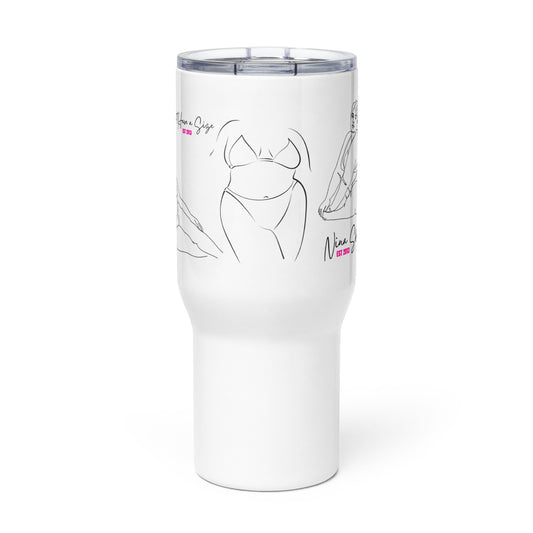 Nina Sharae BBW Stanley Travel mug with a handle