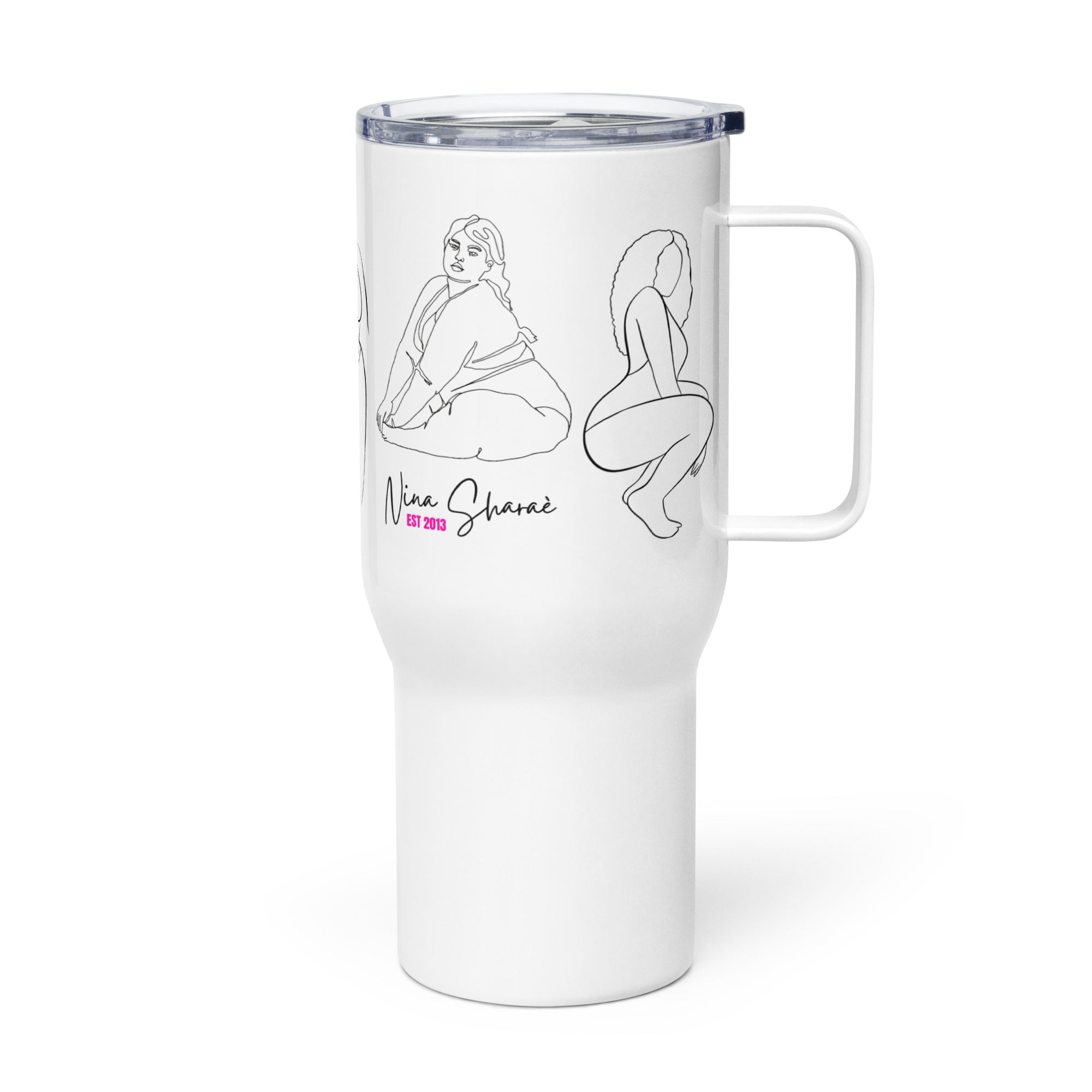 Nina Sharae BBW Stanley Travel mug with a handle – Nina Sharae